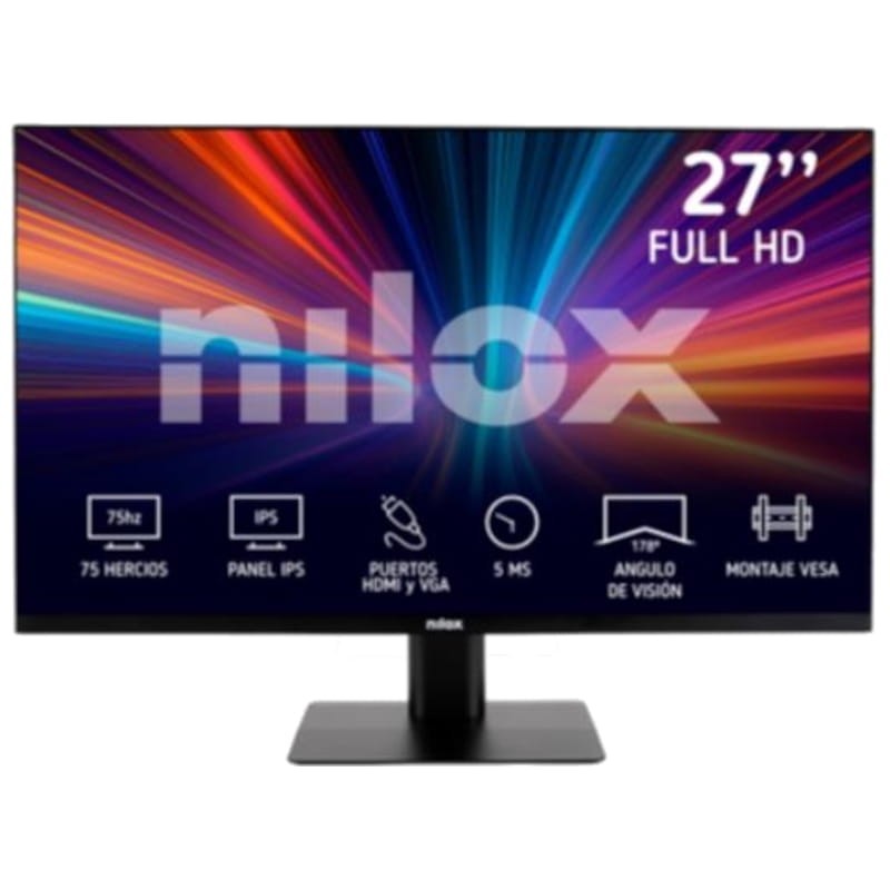 Nilox NXM27FHD11 27 FullHD IPS Negro - Monitor PC - Ítem