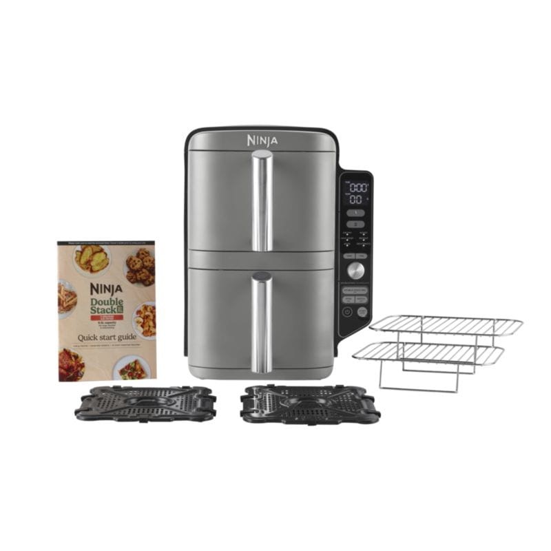 Ninja SL400EU Fritadeira Dupla Vertical 9.5L Preto/Cinzento - Fritadeira a ar quente - Item9