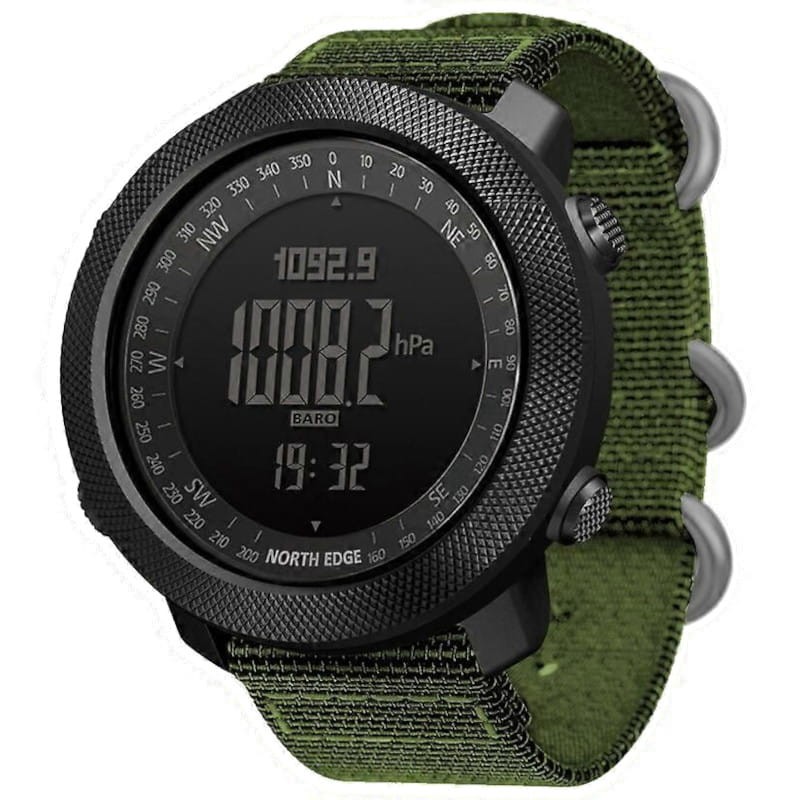 North Edge Apache avec bracelet nylon Vert - Montre digitale - Ítem