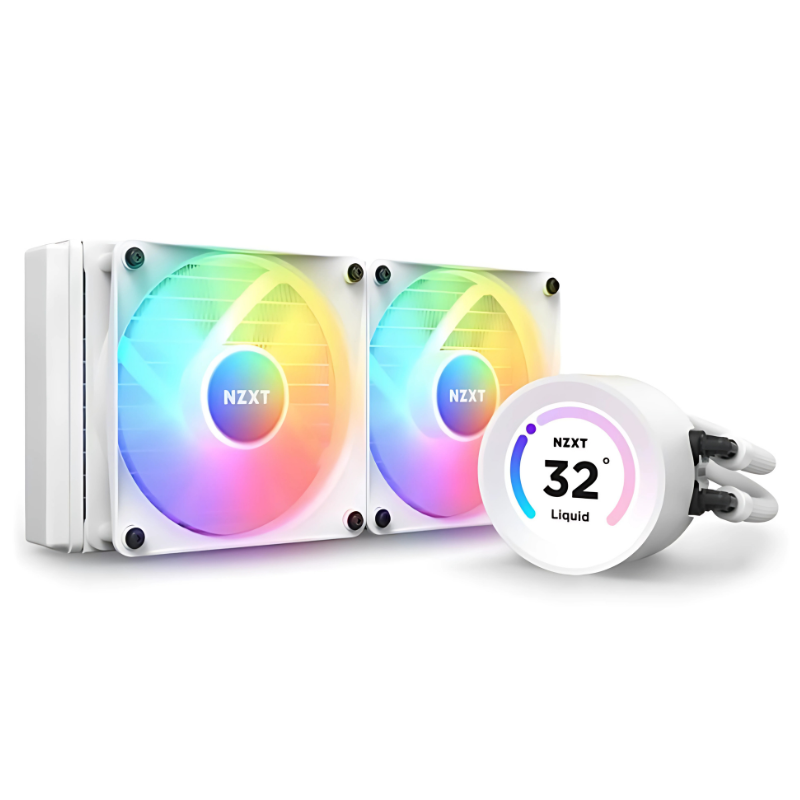 NZXT Kraken Elite 240 RGB Blanco - Sistema de refrigeración líquida - Ítem