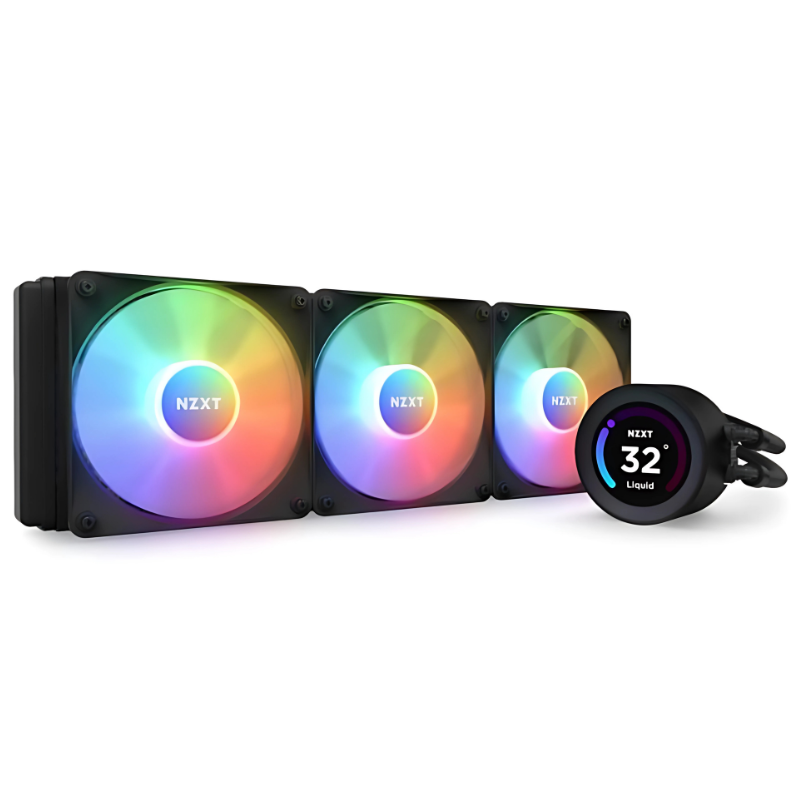 NZXT Kraken Elite 360 RGB Negro - Sistema de refrigeración líquida - Ítem