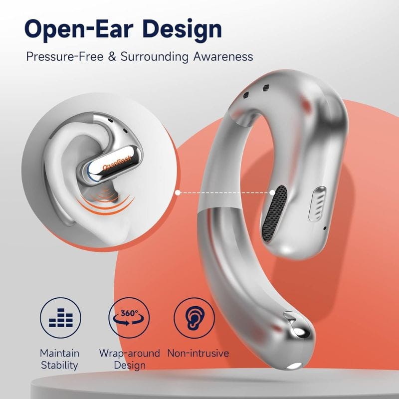 OneOdio OpenRock Pro Argent - Écouteurs Bluetooth - Ítem6