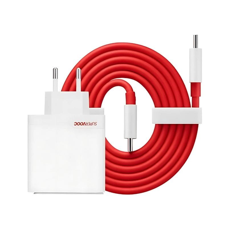 Adaptador de corrente OnePlus SUPERVOOC 100W Duas Portas Branco - Item