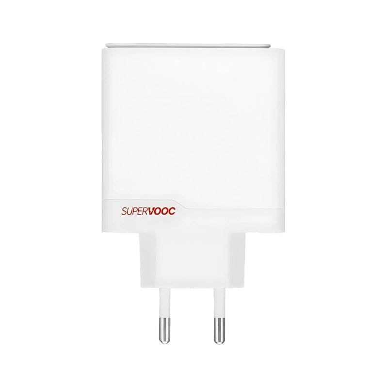 Adaptador de corrente OnePlus SUPERVOOC 100W Duas Portas Branco - Item1