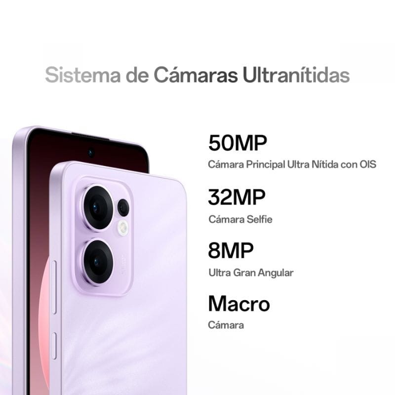 Oppo Reno13 FS 5G 12Go/512Go Plume Purple- Téléphone Mobile - Ítem2