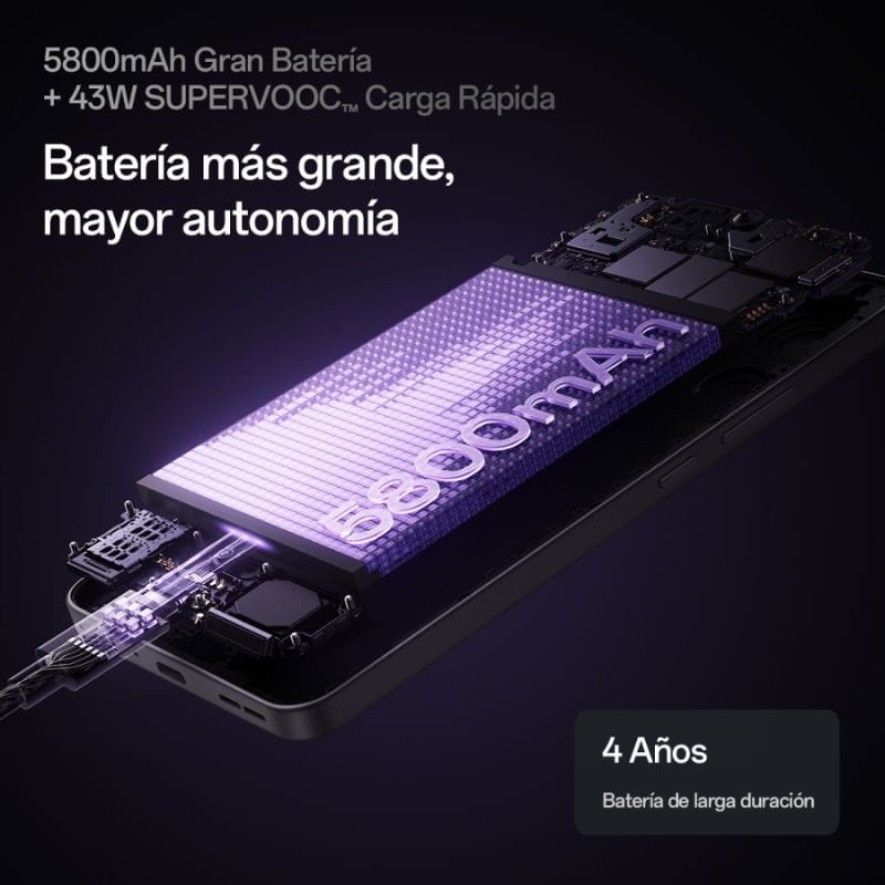 Oppo Reno13 FS 5G 12Go/512Go Plume Purple- Téléphone Mobile - Ítem6