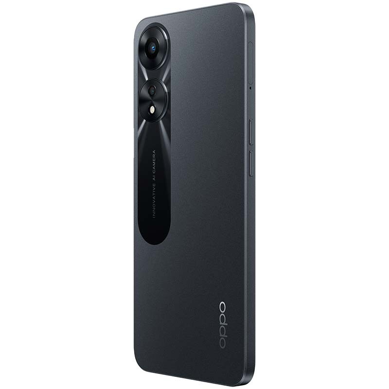 Funda móvil - TUMUNDOSMARTPHONE Oppo A78 5G, Compatible con Oppo Oppo A78  5G, Negro