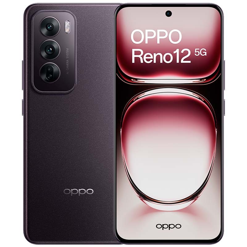 Oppo Reno12 5G 12GB/256GB Preto - Telemóvel - Item