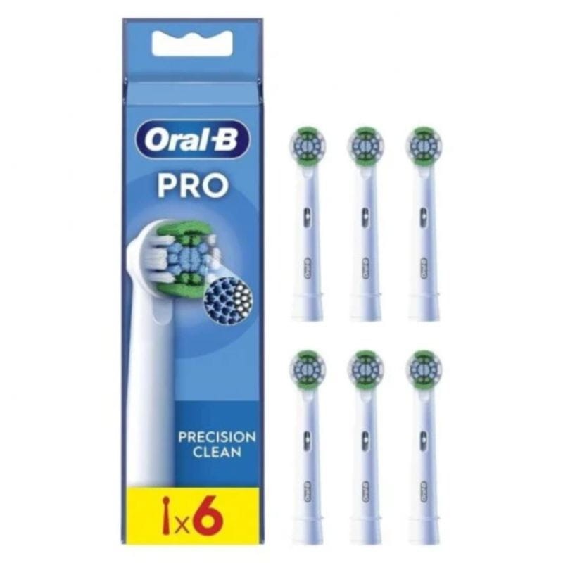 Oral-B Cabeça de Substituição Braun Oral-B Precision Clean 6 Unidades - Item