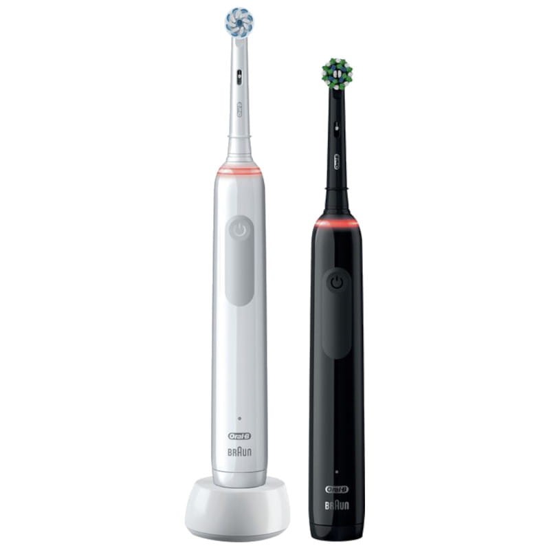 Escova de Dentes Elétrica Pro3 3500 Preta com Estojo Viagem - emb. 1 un -  Oral-B