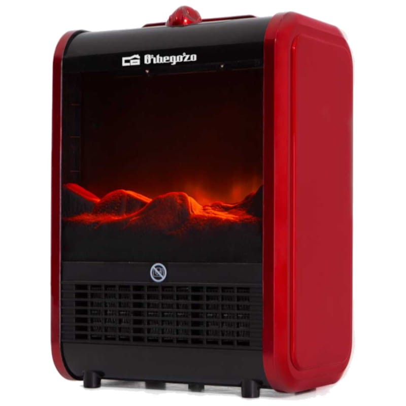 Orbegozo CM 9015 Rojo - Calefactor eléctrico de cuarzo - Ítem