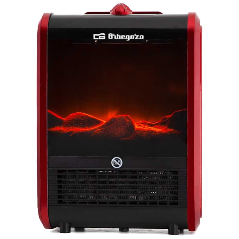 Orbegozo CM 9015 Rojo - Calefactor eléctrico de cuarzo - Ítem1