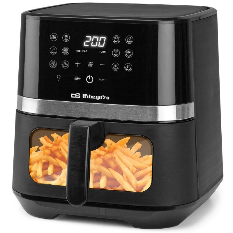 Fritadeira Orbegozo FDR 68 1800W 6,5L Preta - Item1