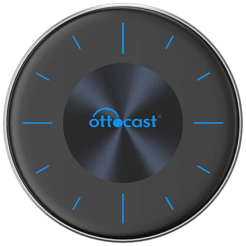 Ottocast OttoAiBox P3 SIM 4G LTE Preto - Adaptador sem fios Apple Carplay e Android Auto - Item