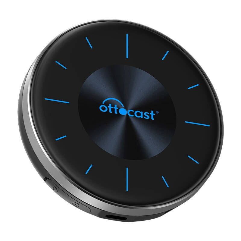 Ottocast OttoAiBox P3 SIM 4G LTE Preto - Adaptador sem fios Apple Carplay e Android Auto - Item1