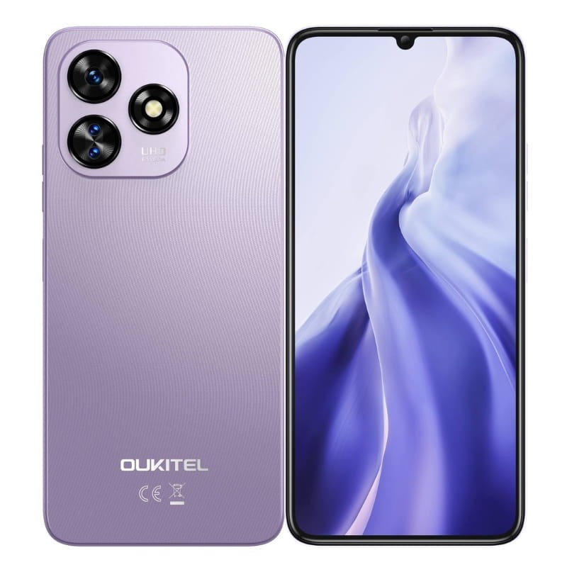 Oukitel C51 6GB/128GB Roxo - Telemóvel - Item