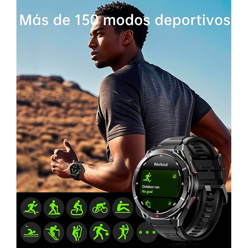 Reloj Inteligente Oukitel BT12 Negro - Ítem4