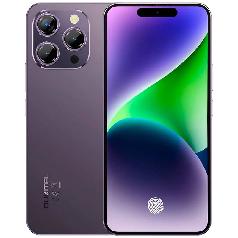 Oukitel P1 4GB/256GB Púrpura - Teléfono móvil - Ítem