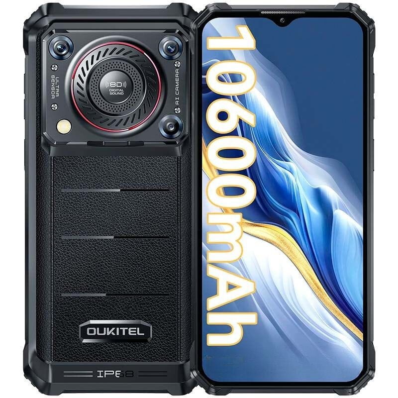 Teléfono móvil Oukitel WP36 8GB/128GB Negro - Ítem