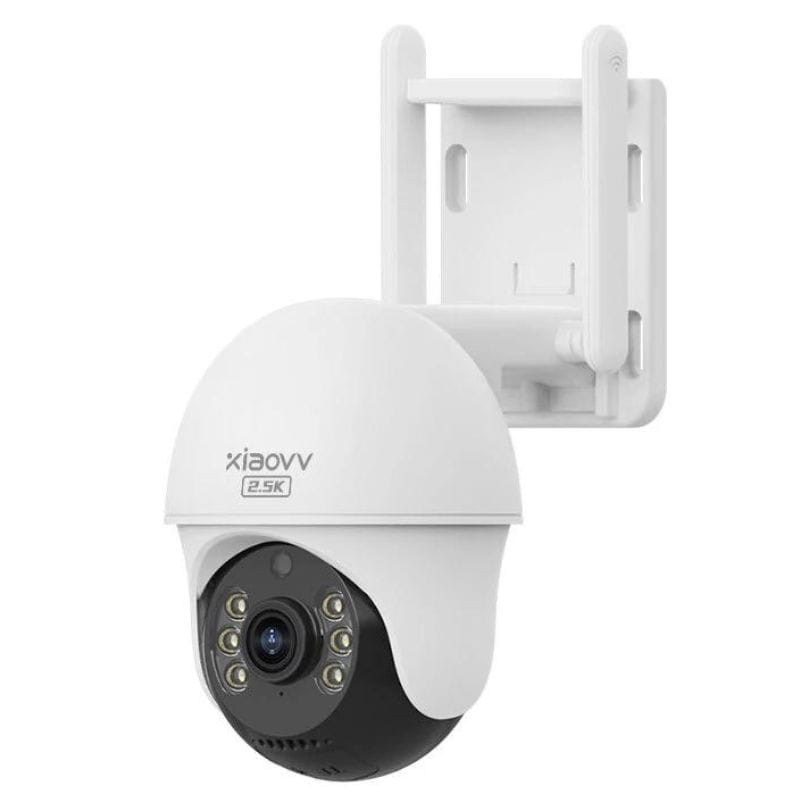 Xiaovv P9 Smart 4 MP Full HD WiFi Visión Nocturna IP65 Blanco - Cámara de seguridad para exteriores - Ítem1