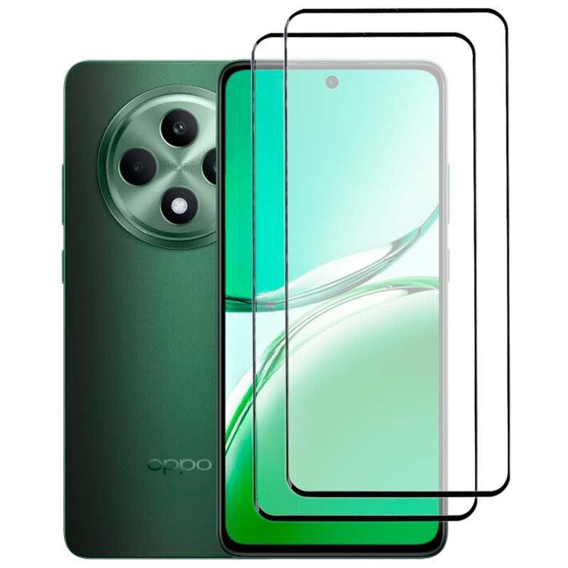 Pack x2 Protecteur d'écran en verre trempé Full Screen 3D pour Oppo Reno12 F 5G - Ítem