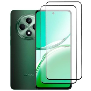 Pack x2 Protecteur d'écran en verre trempé Full Screen 3D pour Oppo Reno12 F 5G