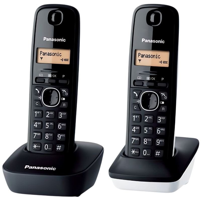 Panasonic KX-TG1612 Preto - Telefone DECT - Item