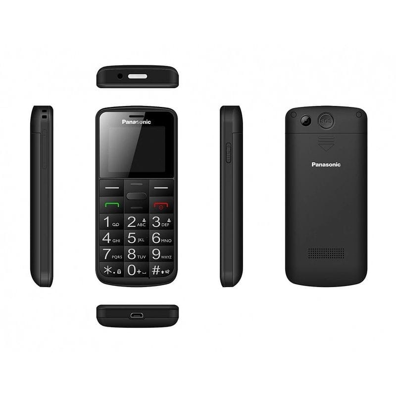 Panasonic KX-TU110EXB Negro- Teléfono Móvil para personas mayores - Ítem1