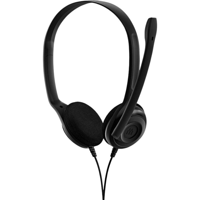 Sennheiser PC 3 Chat Aux 2 x 3,5 mm 2 metros Preto - Auscultadores com microfone - Item1