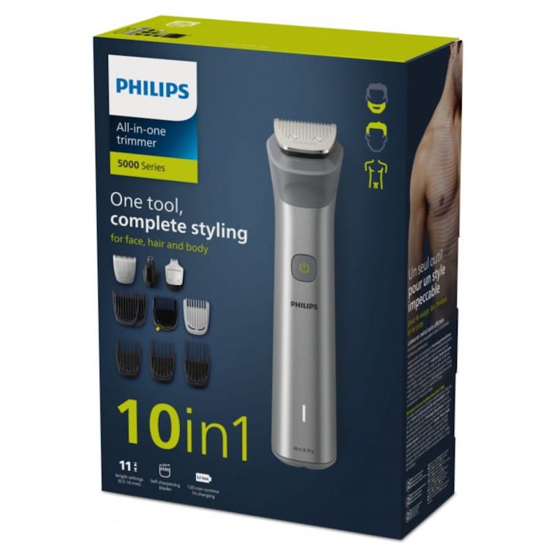 Philips All-in-one Trimmer Series 5000 MG5920/15 Aço - Máquina de cortar cabelo - Item1