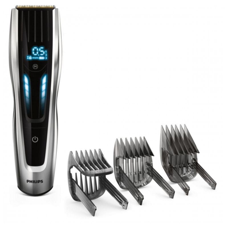 Philips Hair Clipper Series 9000 HC9450/15 Preto/Prata - Máquina de cortar cabelo - Item