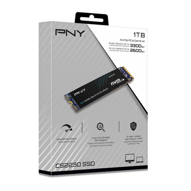 Disco Rígido SSD 1 TB PNY CS2230 3D NVMe PCI-Express 3.0 M.2 - Item2