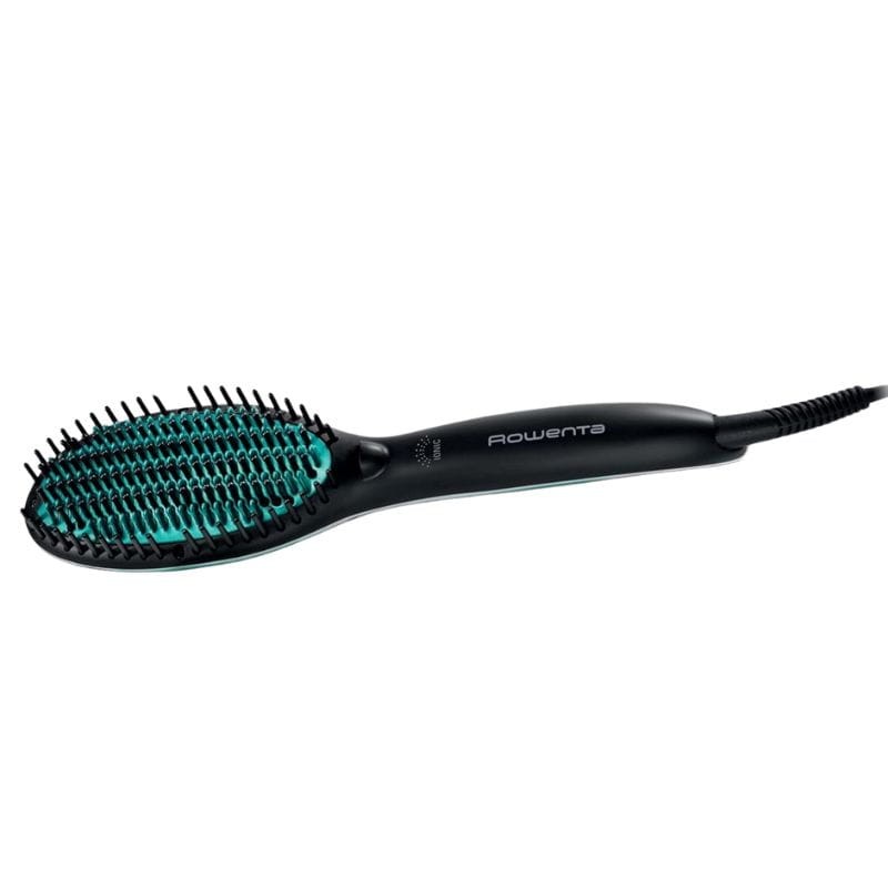 Rowenta Power Straight CF5820 Negro, Verde - Cepillo alisador Caliente - Ítem