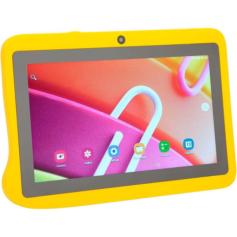 Tablet para crianças Powerbasics Q8C2-2 Amarelo - Item2