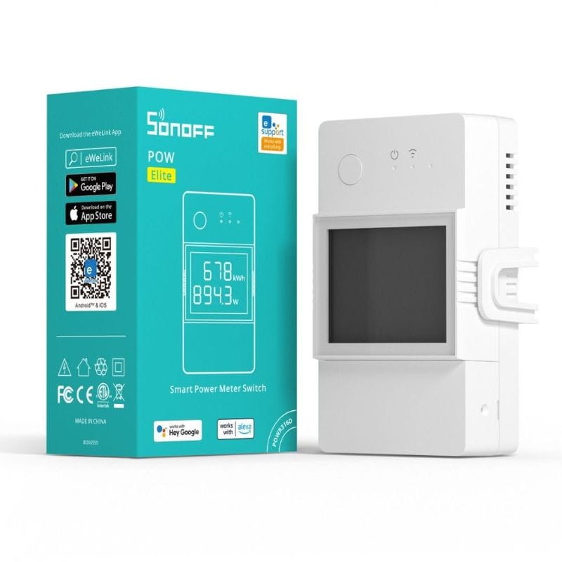 Sonoff POWR320D Elite 20A WiFi - Interruptor inteligente com medidor de potência - Item3