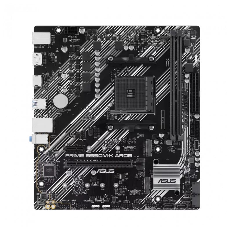 ASUS PRIME B550M-K ARGB 64GB Micro ATX Preto - Placa-mãe - Item1