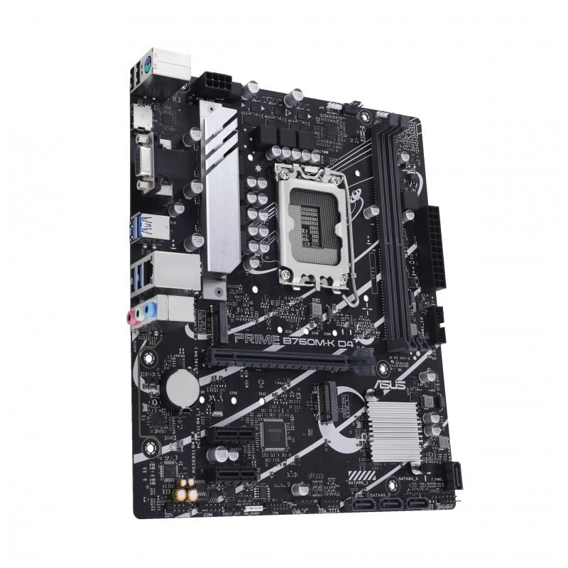 ASUS PRIME B760M-K D4 LGA 1700 micro ATX Gigabit Ethernet - Placa-mãe - Item2