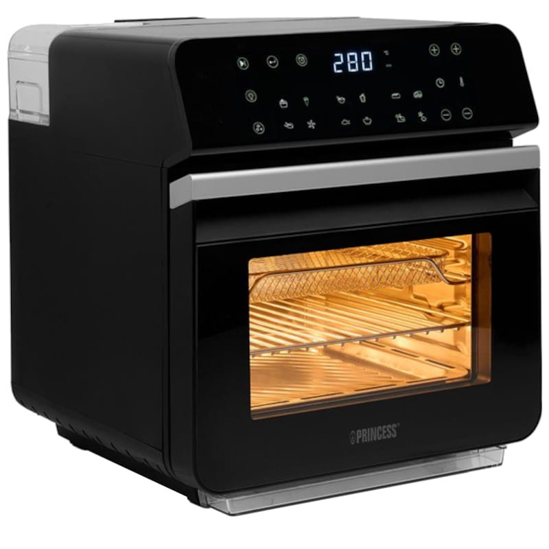 Princess 01.182085.01.001 Forno a vapor 1550W 10 L Preto - Fritadeira de ar - Item1