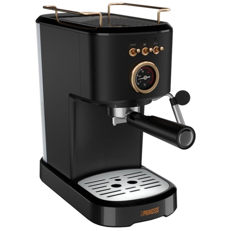 Princess 249417 1,2 Litro Preto - Máquina de café expresso semiautomática - Item