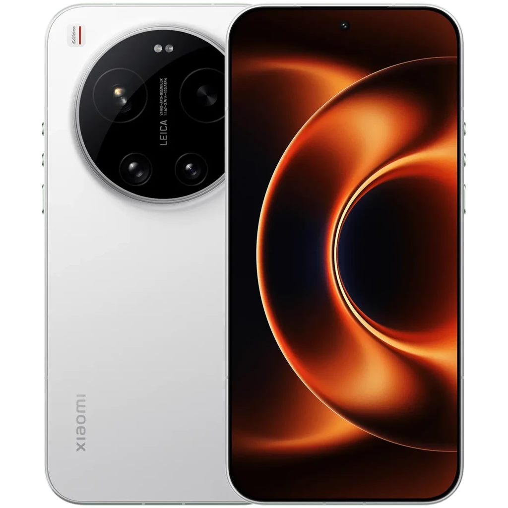 Xiaomi 17 Ultra Blanco con acabado verde brillante, panel OLED 6.9 sin bordes, módulo circular Leica triple, 12GB RAM y 512GB de almacenamiento