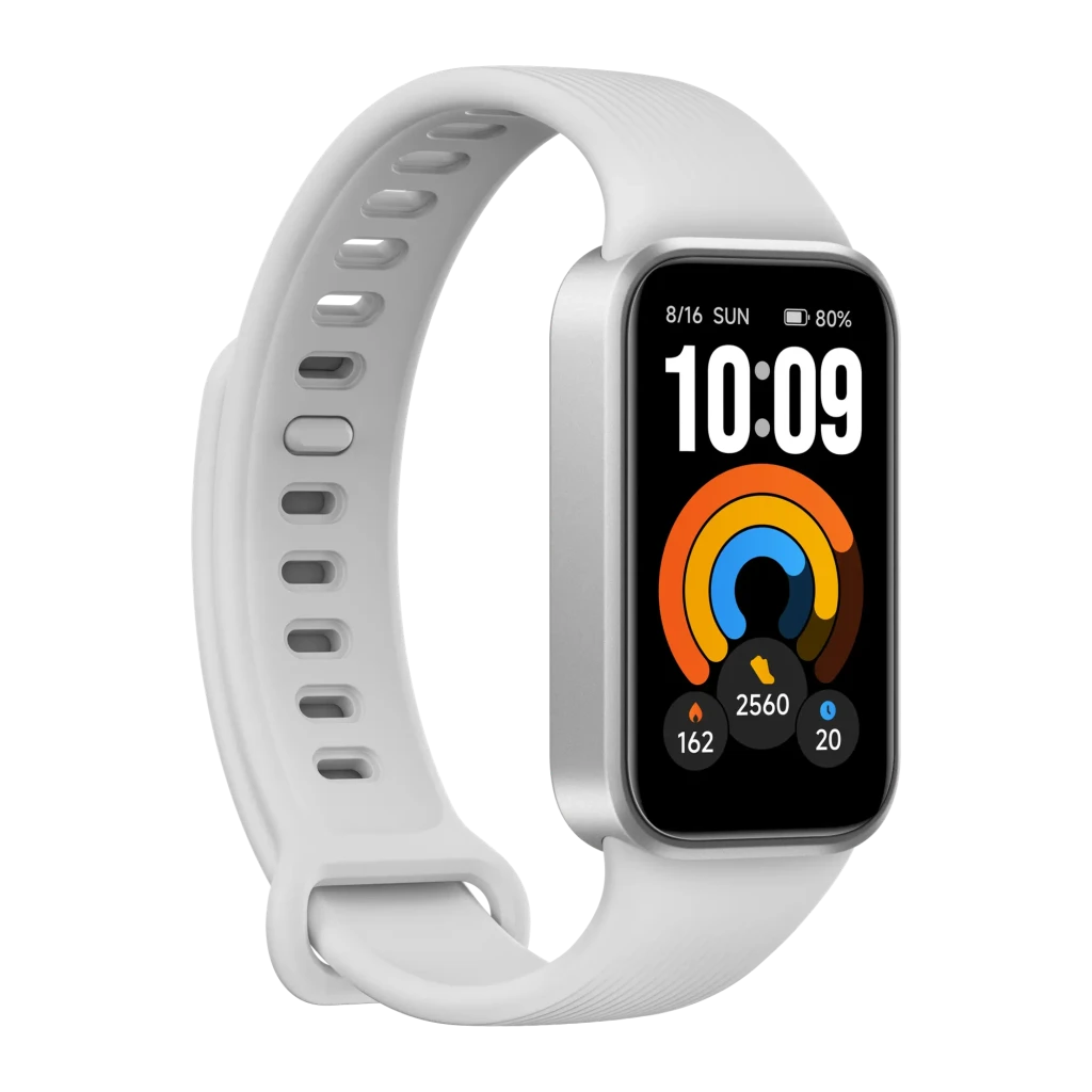 Xiaomi Smart Band 11 Active Plata con pantalla rectangular a color, correa de silicona ajustable y esferas con métricas de frecuencia cardíaca, SpO2 y