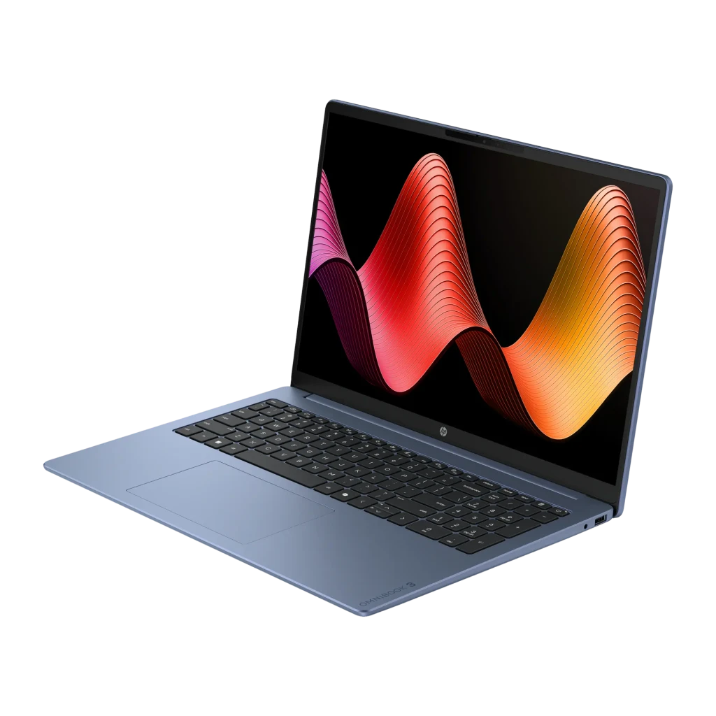 Portátil HP OmniBook 3 16GB/512GB 16 pulgadas IPS 2K 16:10 Intel Core 5 120U SSD NVMe PCIe 4.0 FreeDOS Azul/Gris