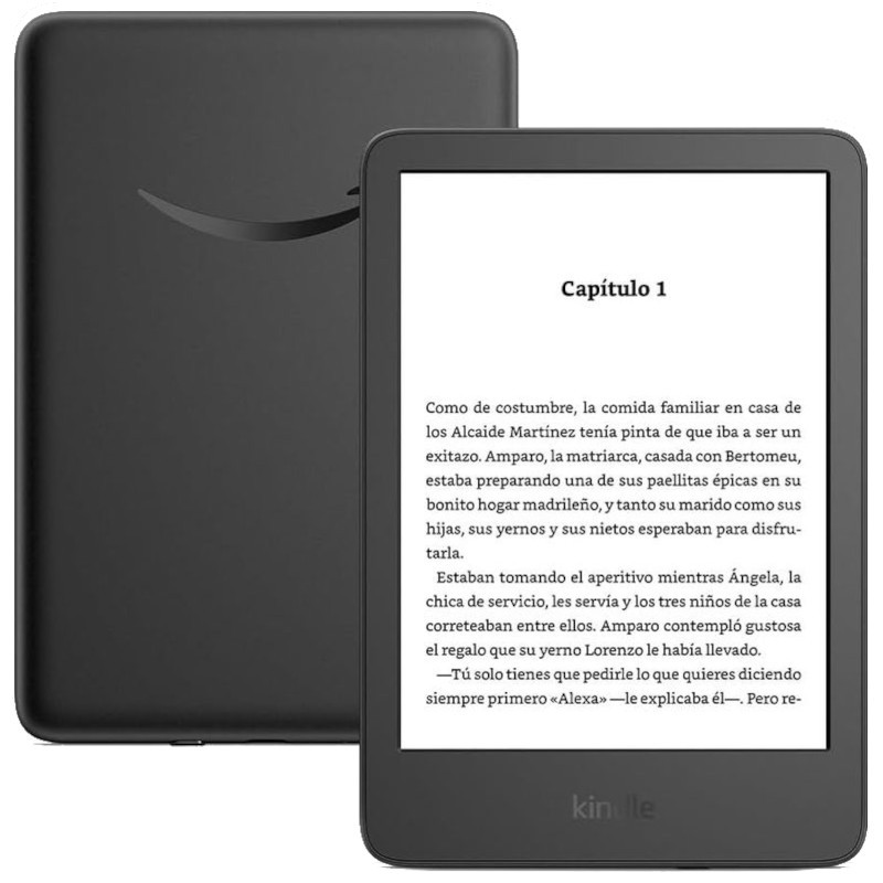 Amazon Kindle (2024), 6 HD Negro - e-Reader - Ítem