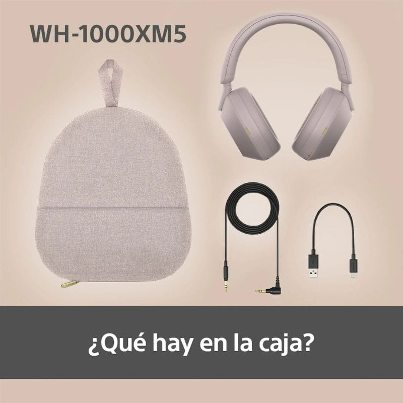 Sony WH-1000XM5 Rose fumé - Ítem7