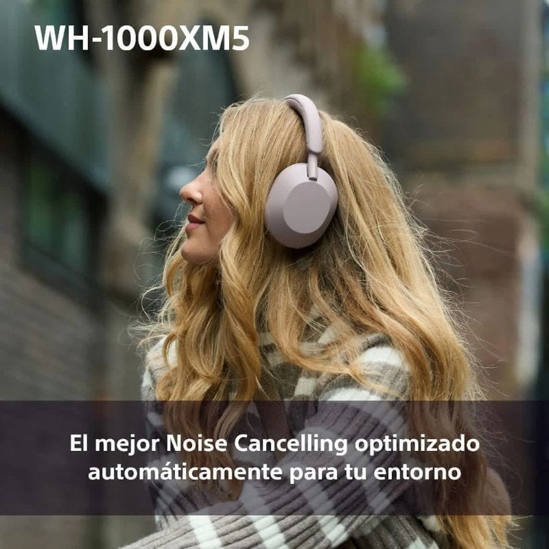 Sony WH-1000XM5 Rose fumé - Ítem6