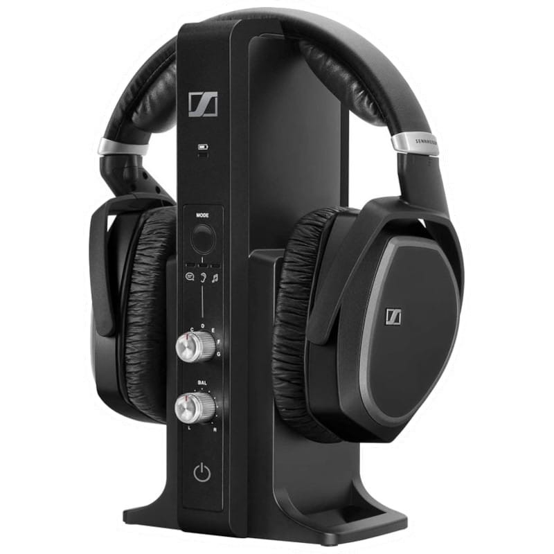 Sennheiser RS195-U Transmissão Preto - Auscultadores sem fios com transmissor - Item