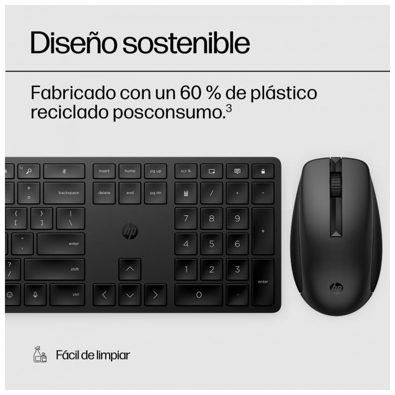 Kit teclado + ratón HP inalámbricos Combo 650 - Ítem2