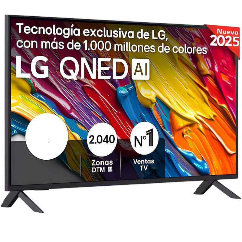 LG 55QNED82A6B 55" 4K Ultra HD QNED WebOS AI Wi-Fi Smart TV