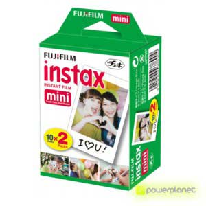 Película Fujifilm Instax Mini (Pack 2 x 10 exp.)