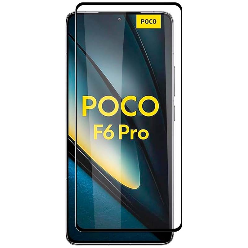 Protecteur d'écran en verre trempé Full Screen 3D pour Xiaomi Poco F6 Pro 5G - Ítem